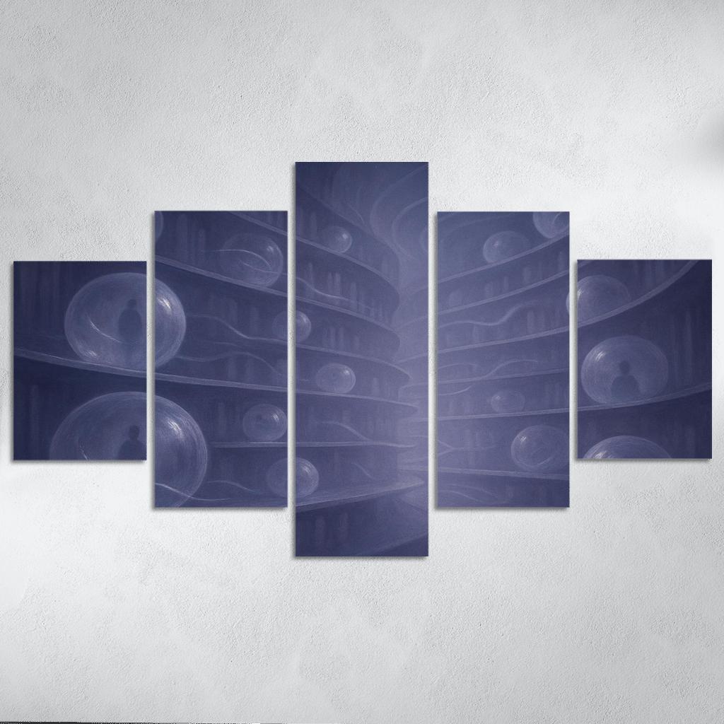 Luminous Archive Of Echoes wall art