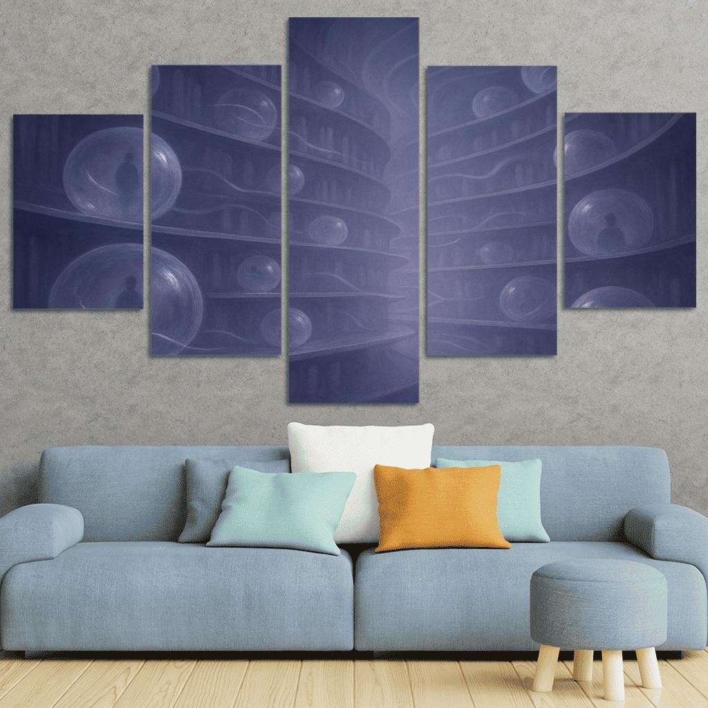 Luminous Archive Of Echoes wall art