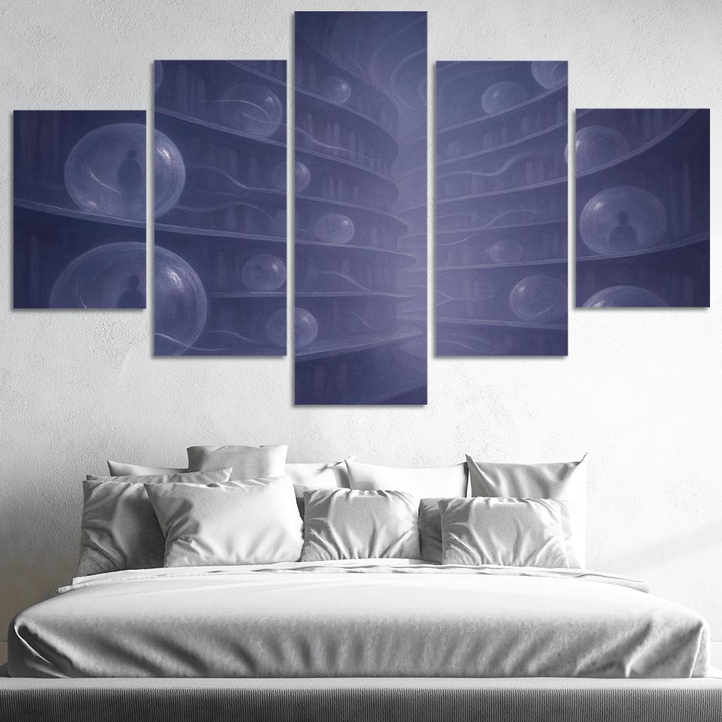 Luminous Archive Of Echoes wall art