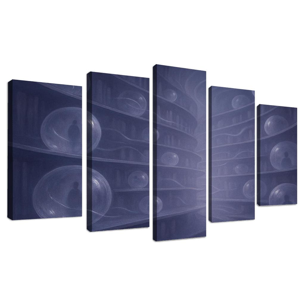 Luminous Archive Of Echoes wall art