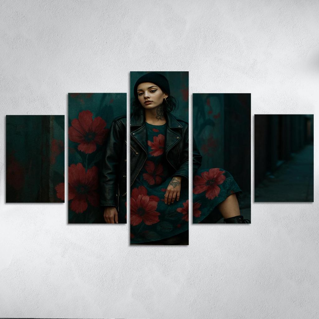 Urban Petal Punk premium artwork frames