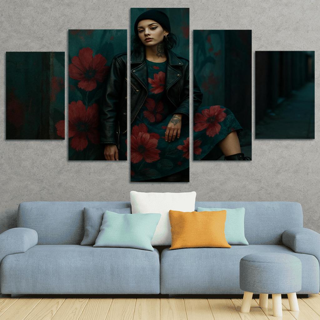 Urban Petal Punk premium artwork frames