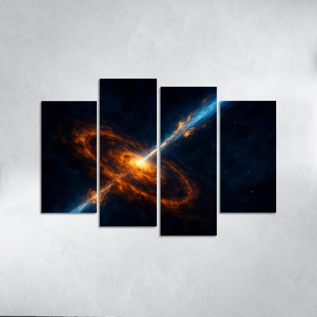 Whispering Jets Of A Microquasar oil paintings frame