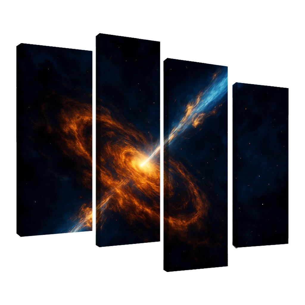 Whispering Jets Of A Microquasar oil paintings frame