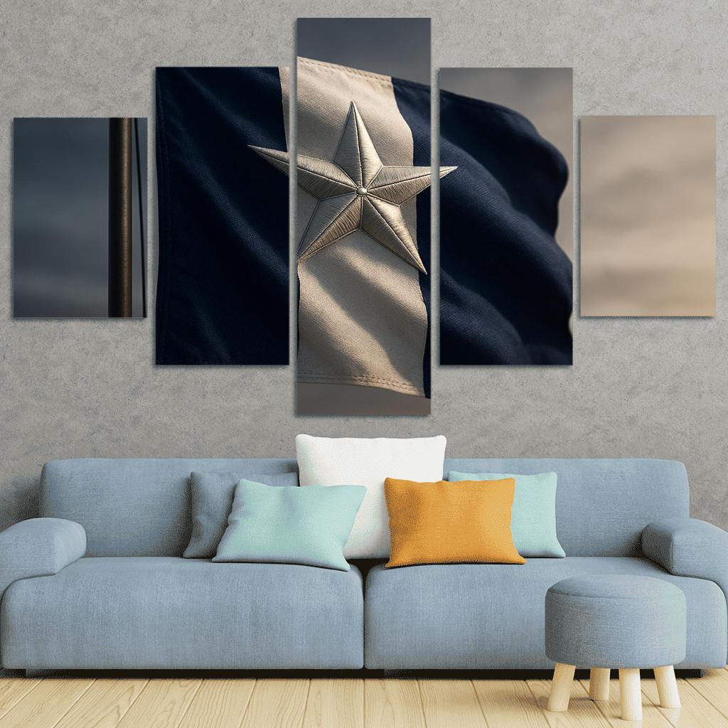 Celestial Banner Of Stripes And Star canvas paintings frame