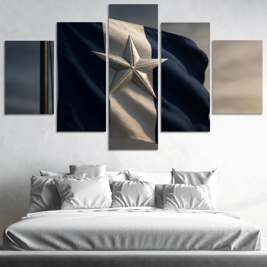 Celestial Banner Of Stripes And Star canvas paintings frame