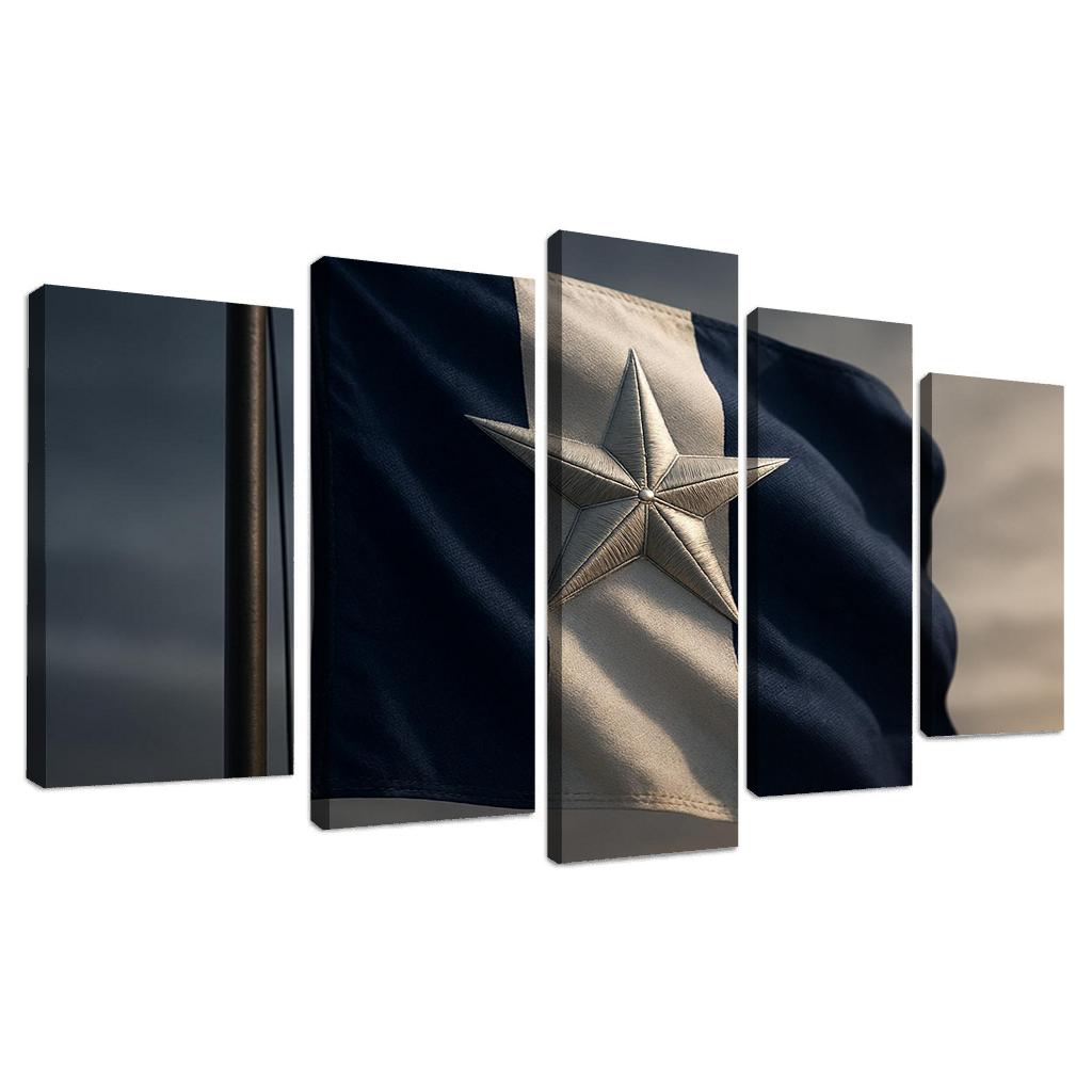 Celestial Banner Of Stripes And Star canvas paintings frame