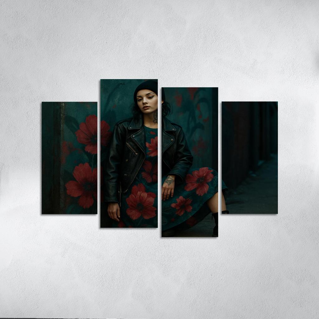 Urban Petal Punk premium artwork frames