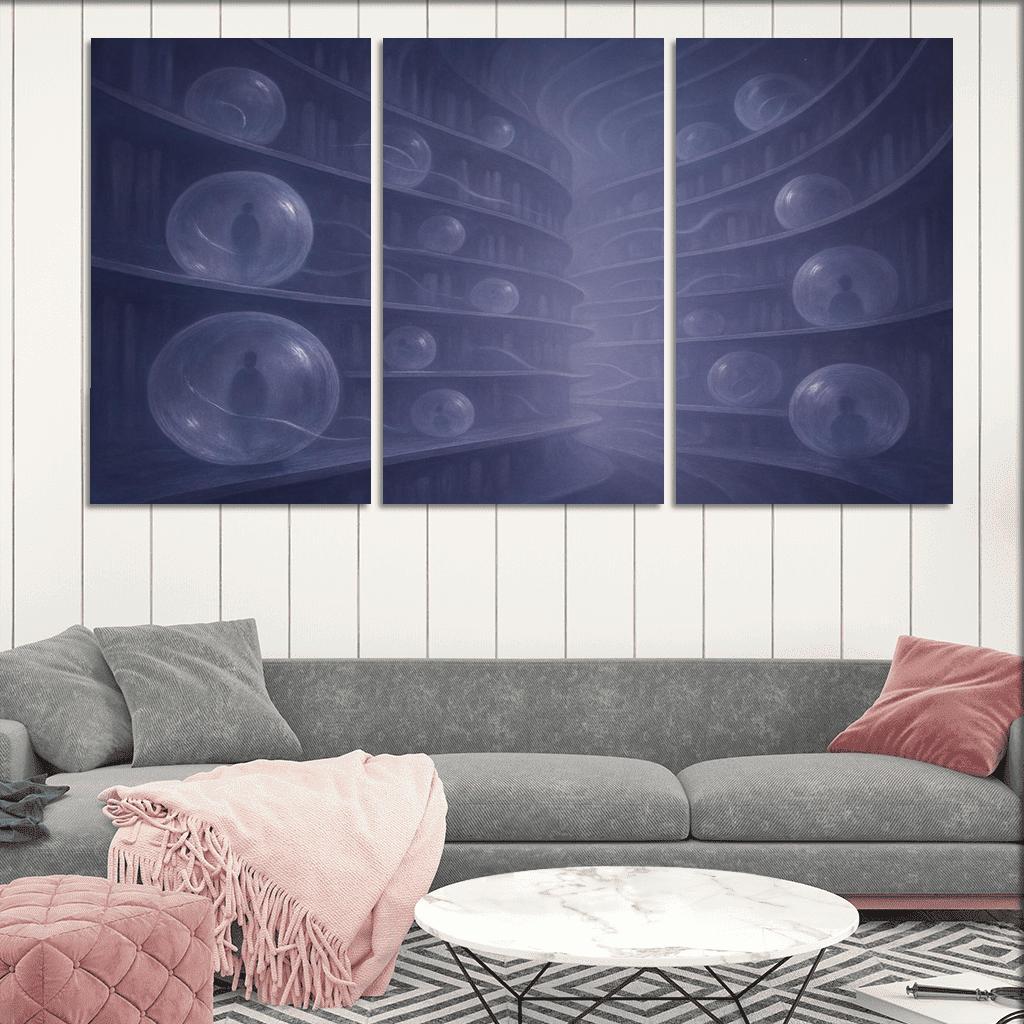 Luminous Archive Of Echoes wall art