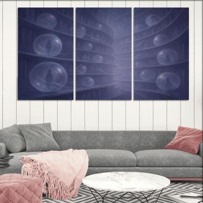 Luminous Archive Of Echoes wall art