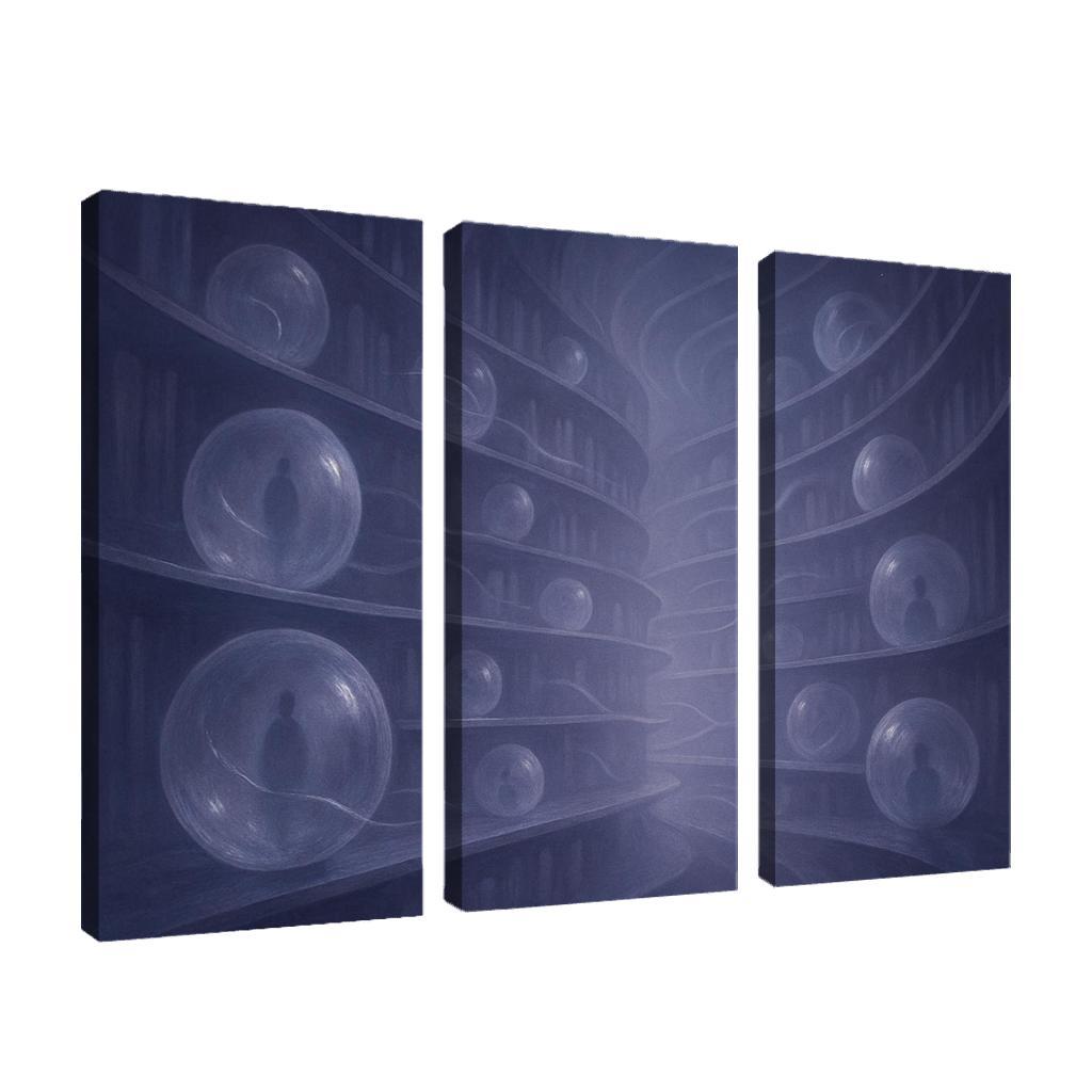 Luminous Archive Of Echoes wall art