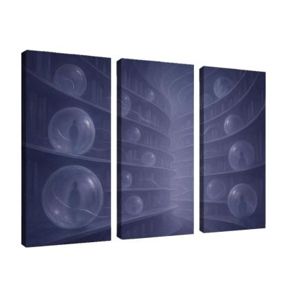 Luminous Archive Of Echoes wall art