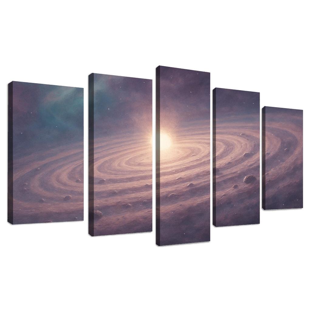 Sculpted Light Of A Protoplanetary Disk framed paintings