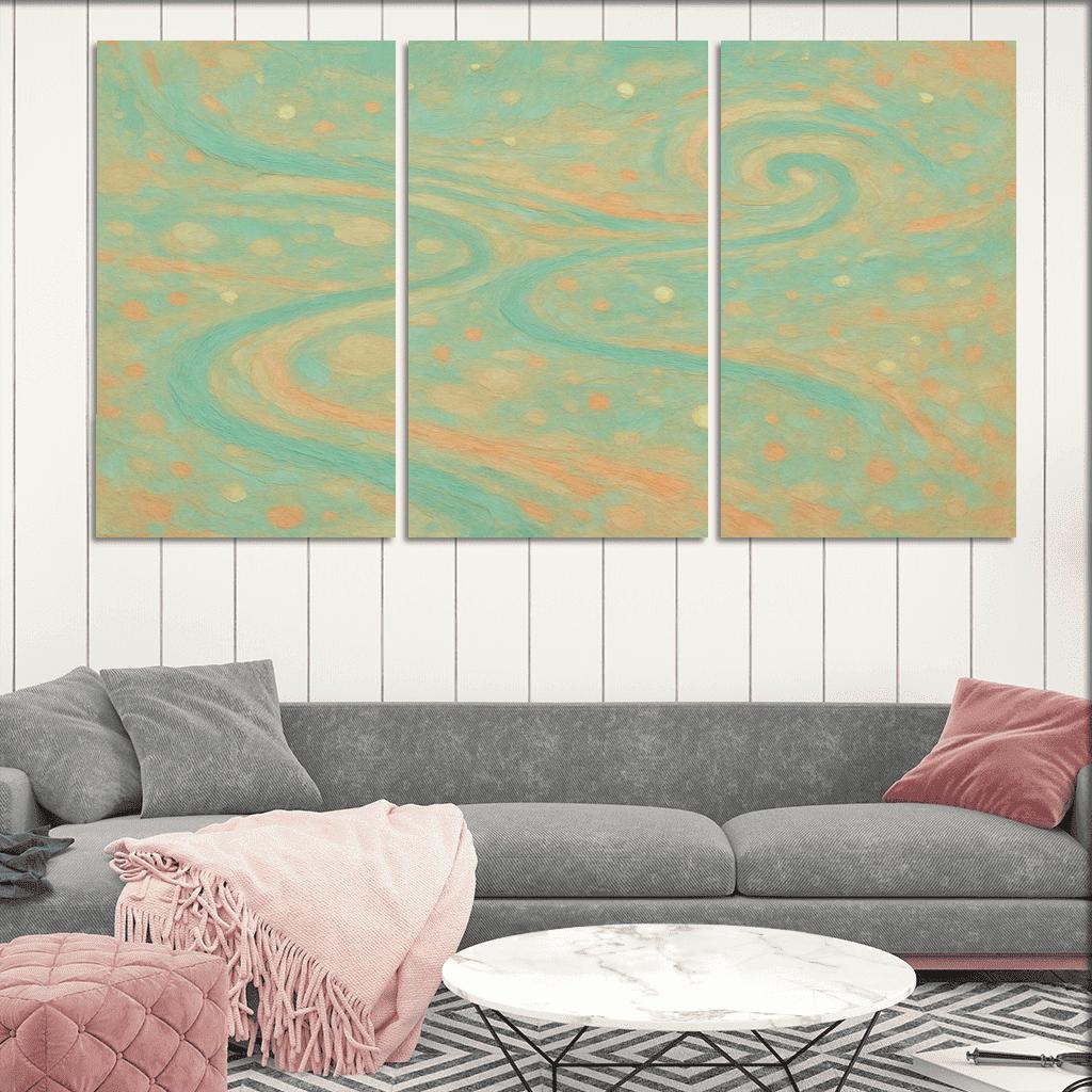 Cartography Of Quiet Motion oil paintings frame
