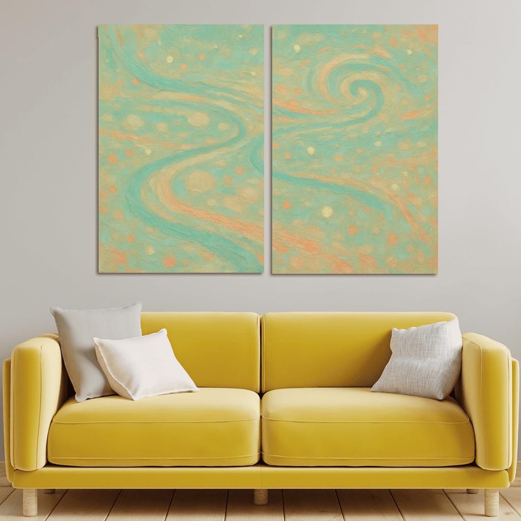 Cartography Of Quiet Motion oil paintings frame