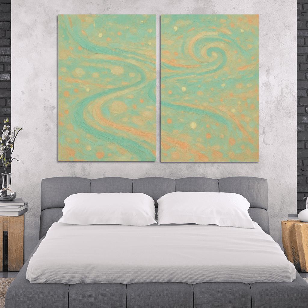 Cartography Of Quiet Motion oil paintings frame