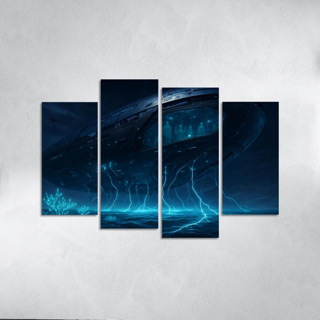 Synapse Ark canvas paintings frame