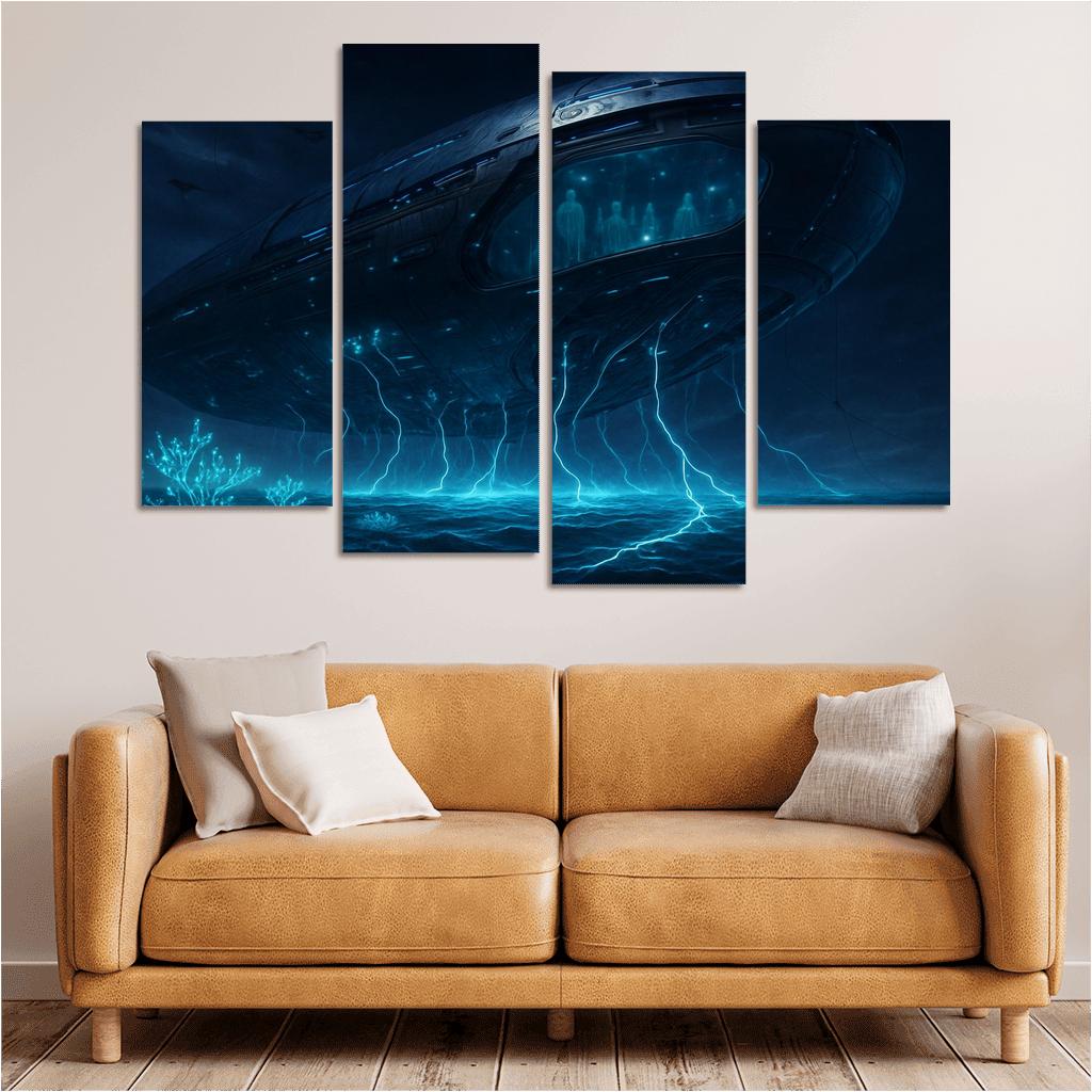 Synapse Ark canvas paintings frame