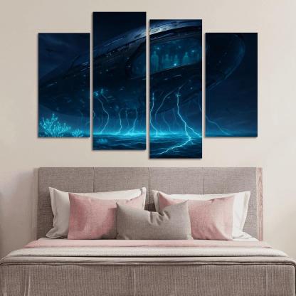 Synapse Ark canvas paintings frame