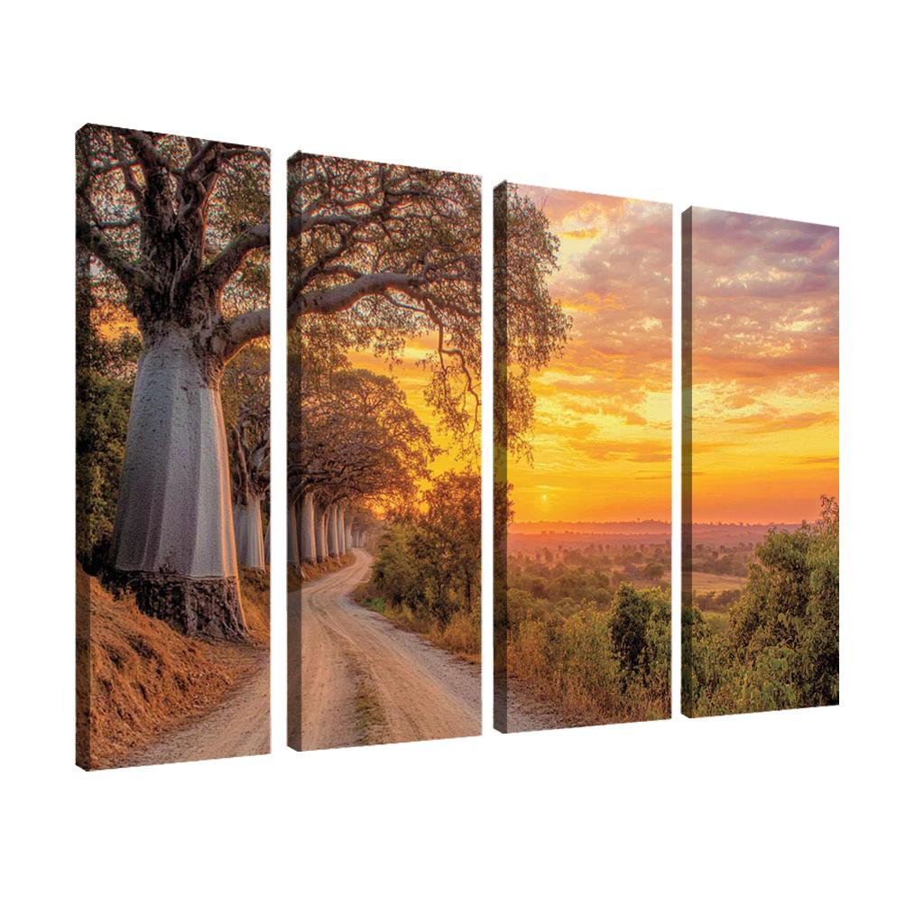 Avenue Of The Baobabs abstract paintings frame