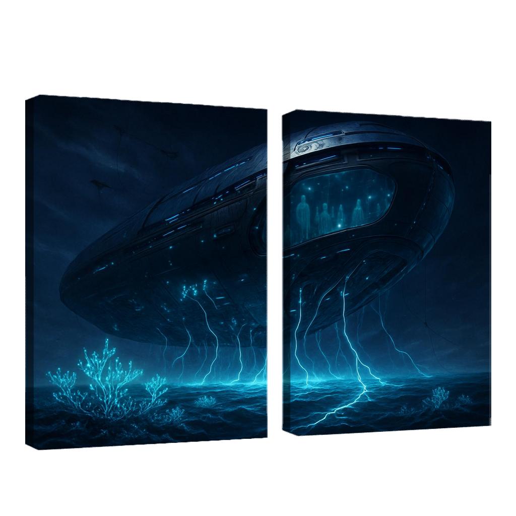 Synapse Ark canvas paintings frame