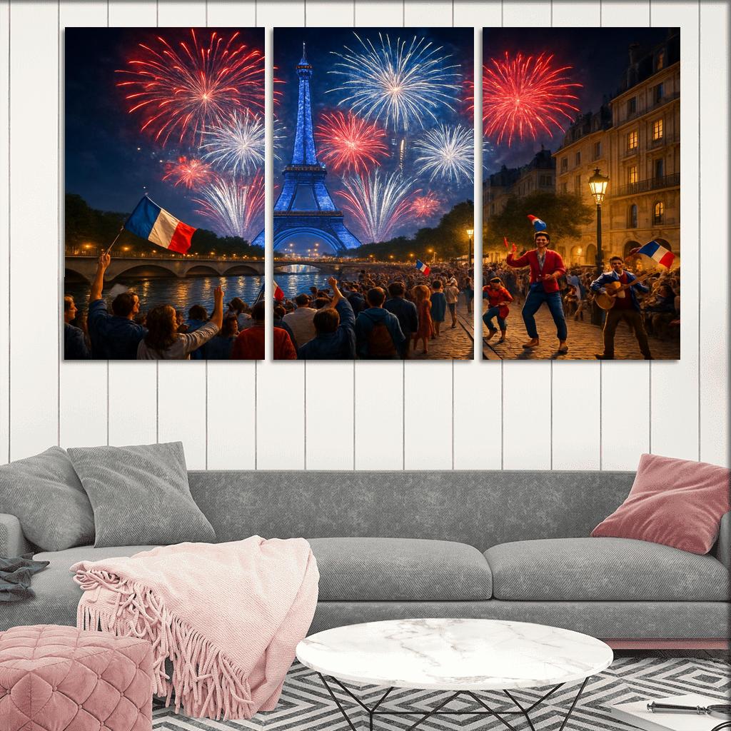 Bastille Day decor