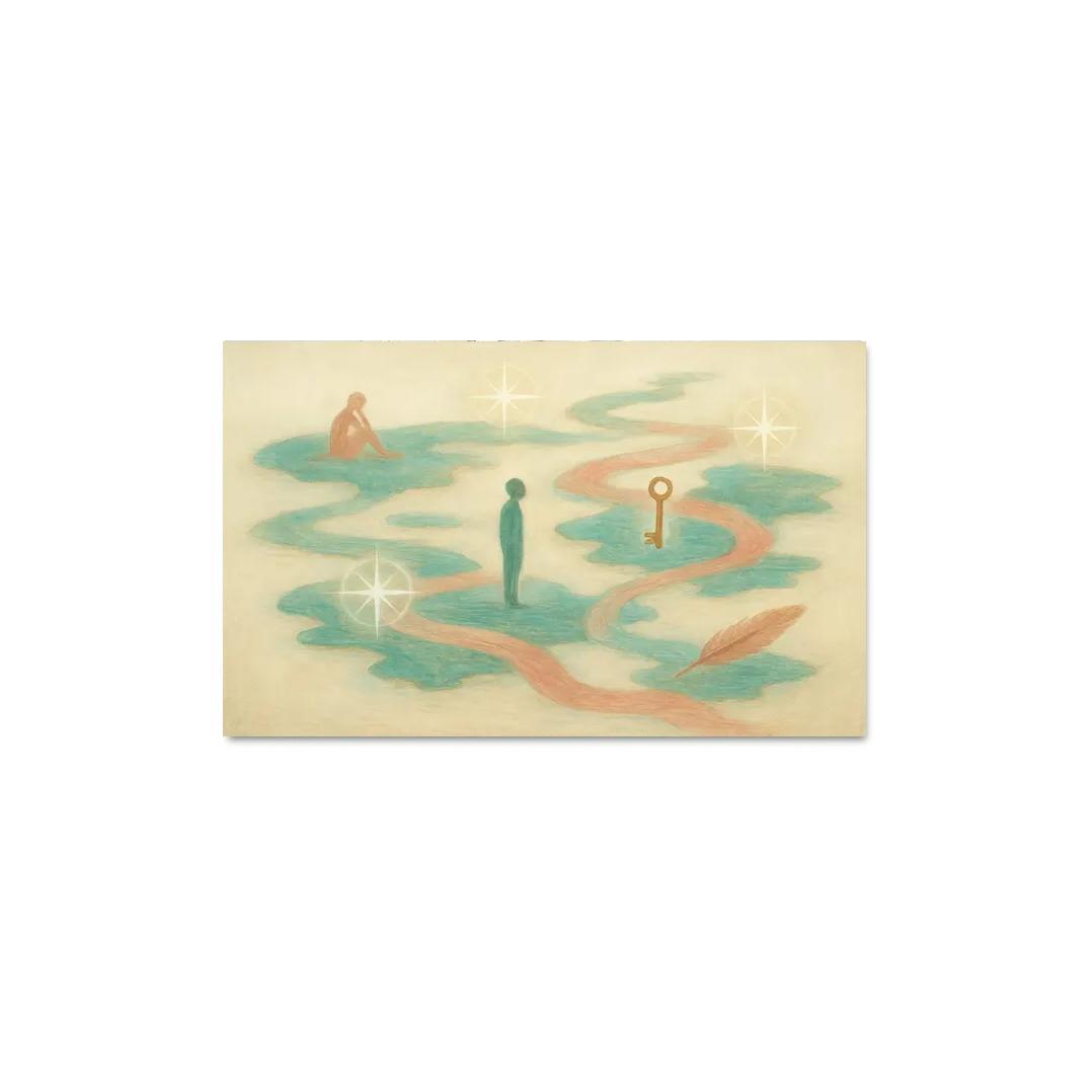 Cartography Of Feeling custom paintings frame