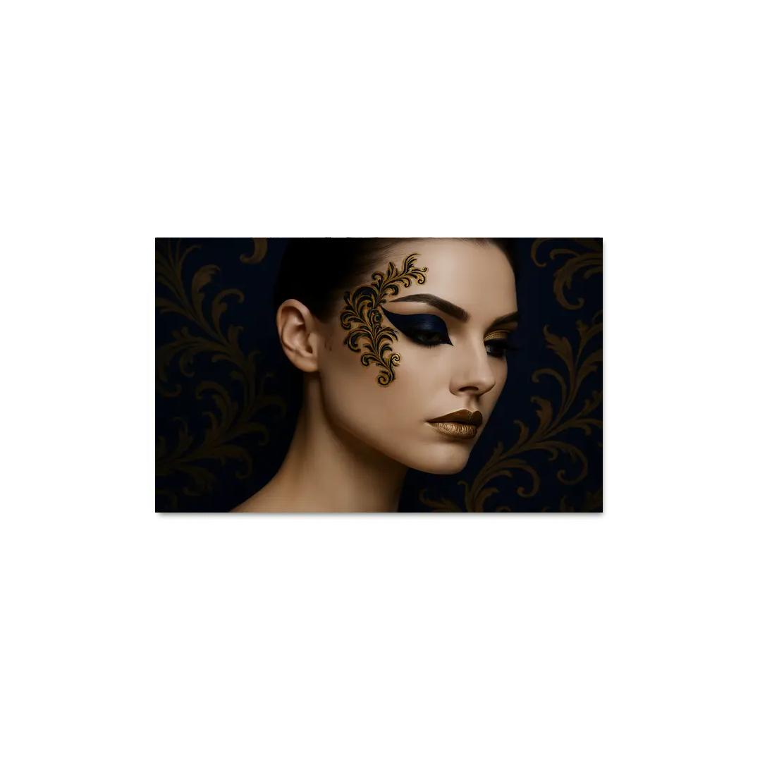 Neo Baroque Eyeliner multi-panel paintings