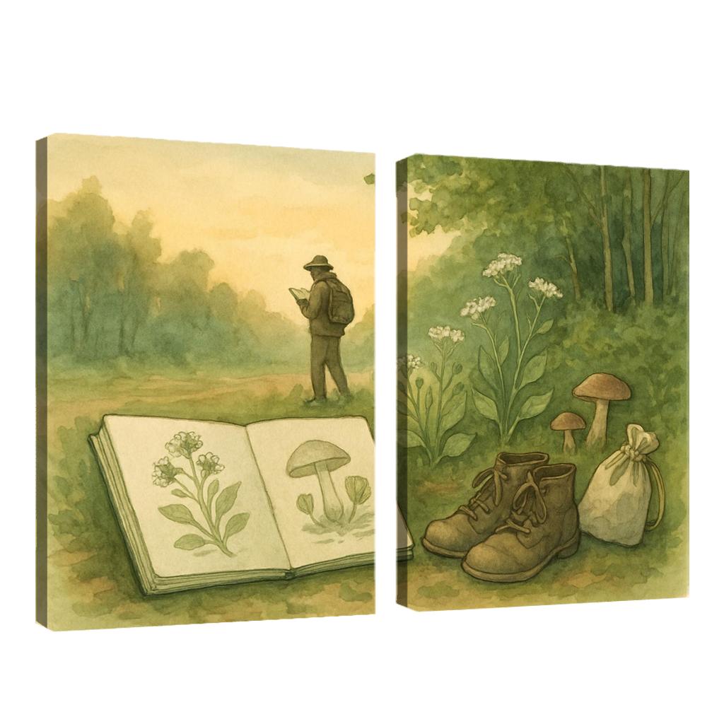 Foraging Sketchwalks premium artwork frames