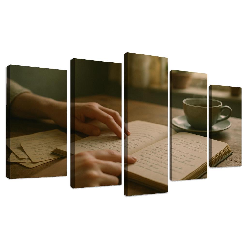 The Kitchen Notebook Heirloom Of Hands framed paintings