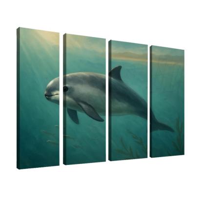 Vaquita Porpoise In A Turquoise Gulf wall art