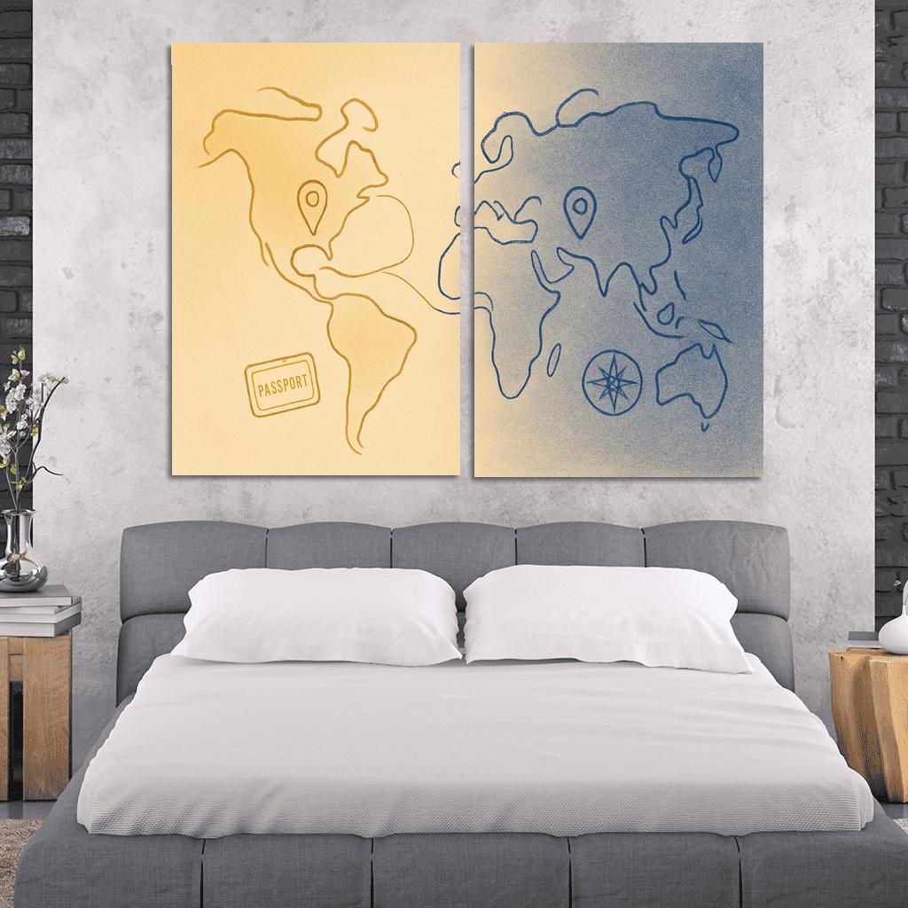 Continental Duet home decor