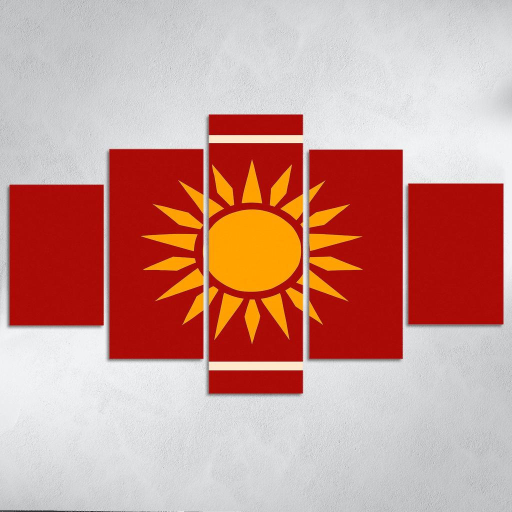 Solar Emblem Standard wall art