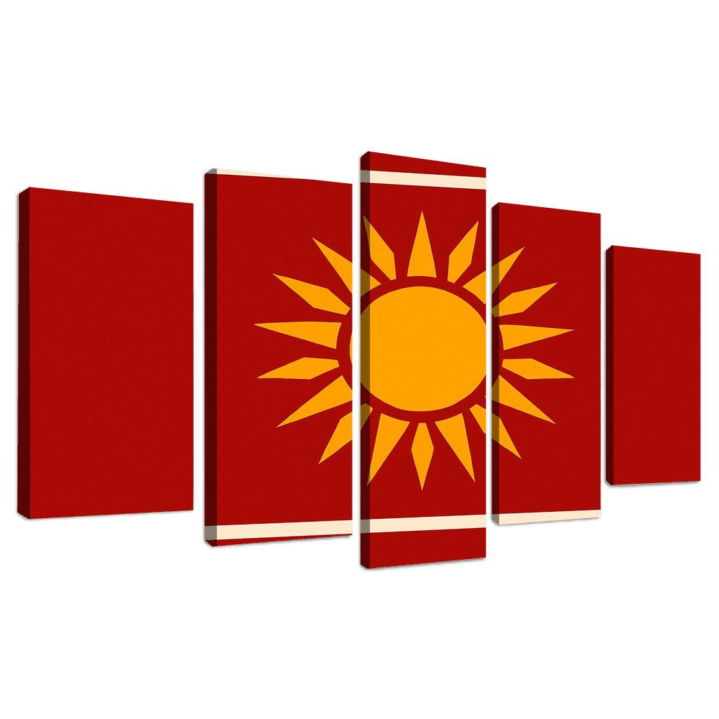 Solar Emblem Standard wall art