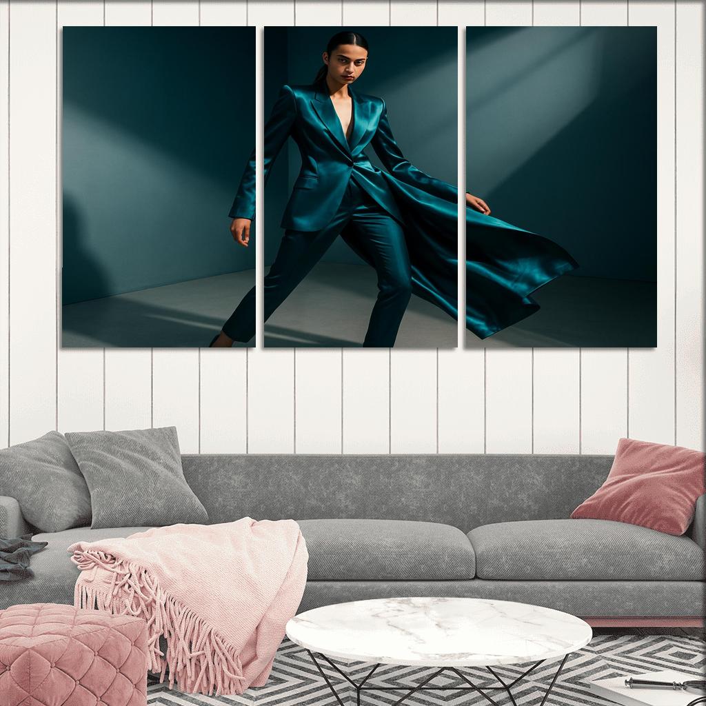 Liquid Satin Tailoring one-piece frames