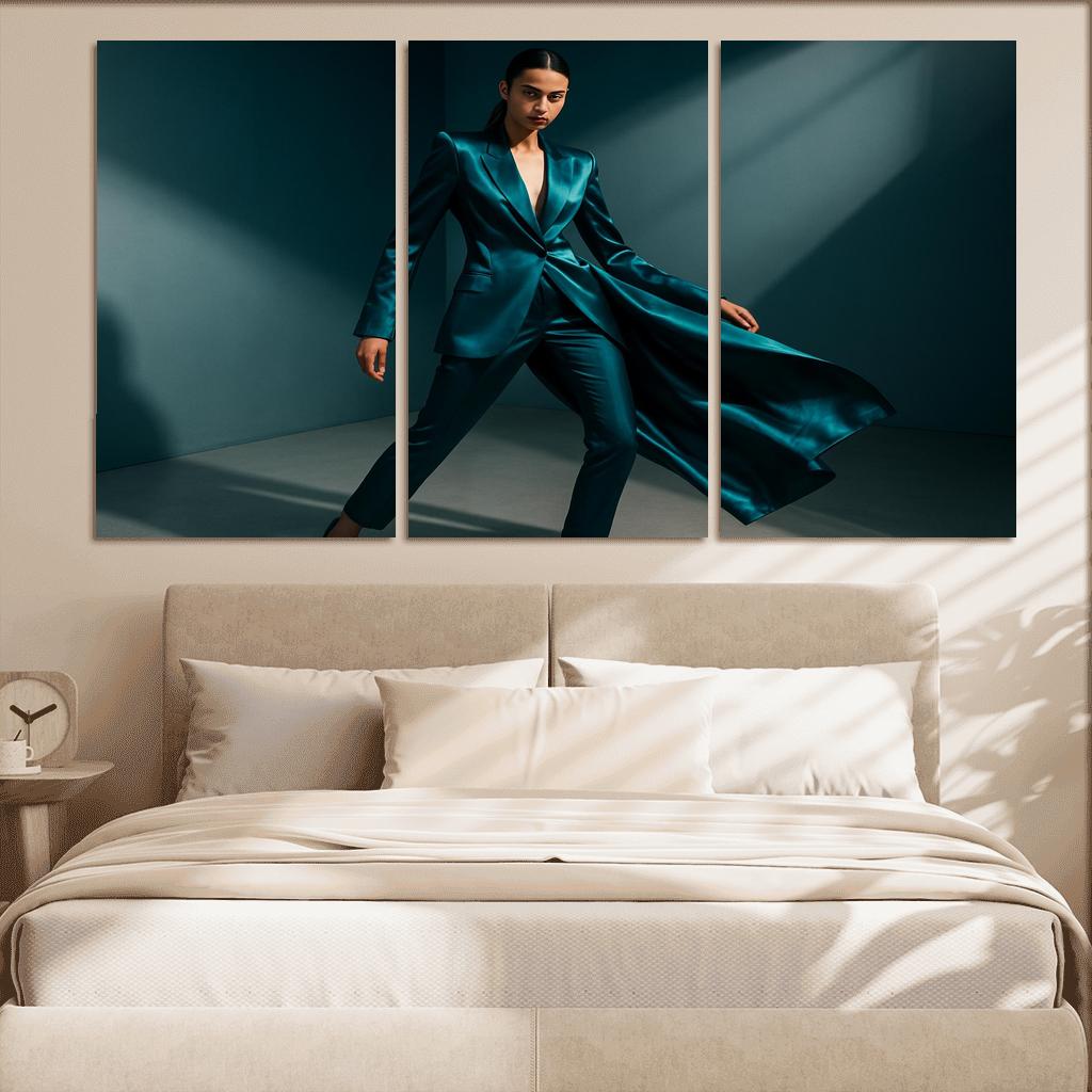 Liquid Satin Tailoring one-piece frames