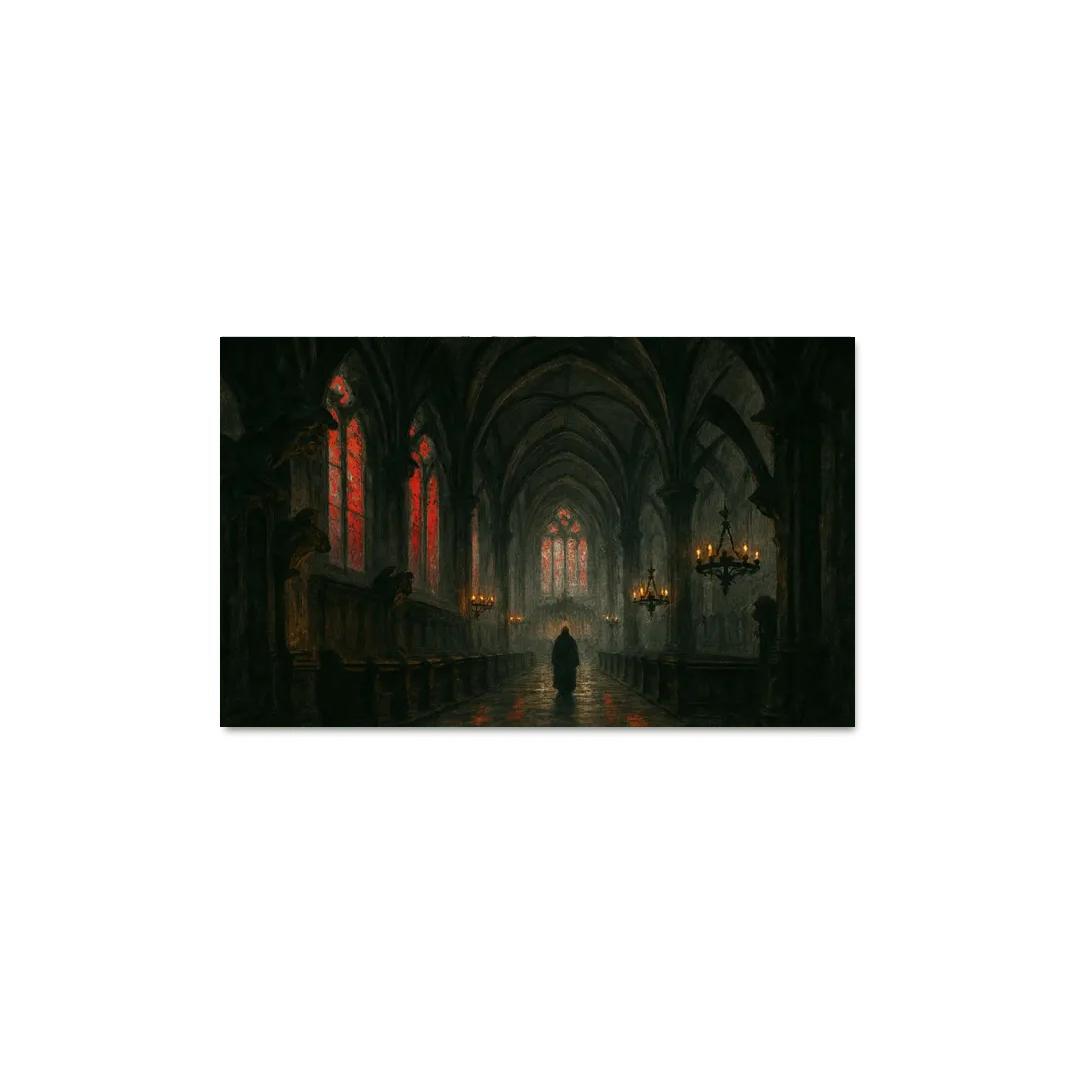Veiled Nave Of Piercing Light wall art