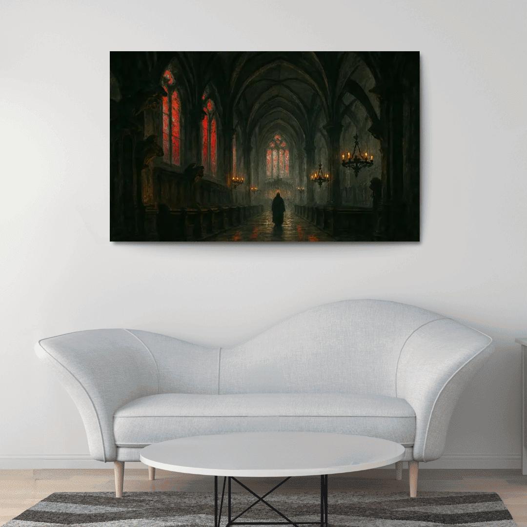 Veiled Nave Of Piercing Light wall art