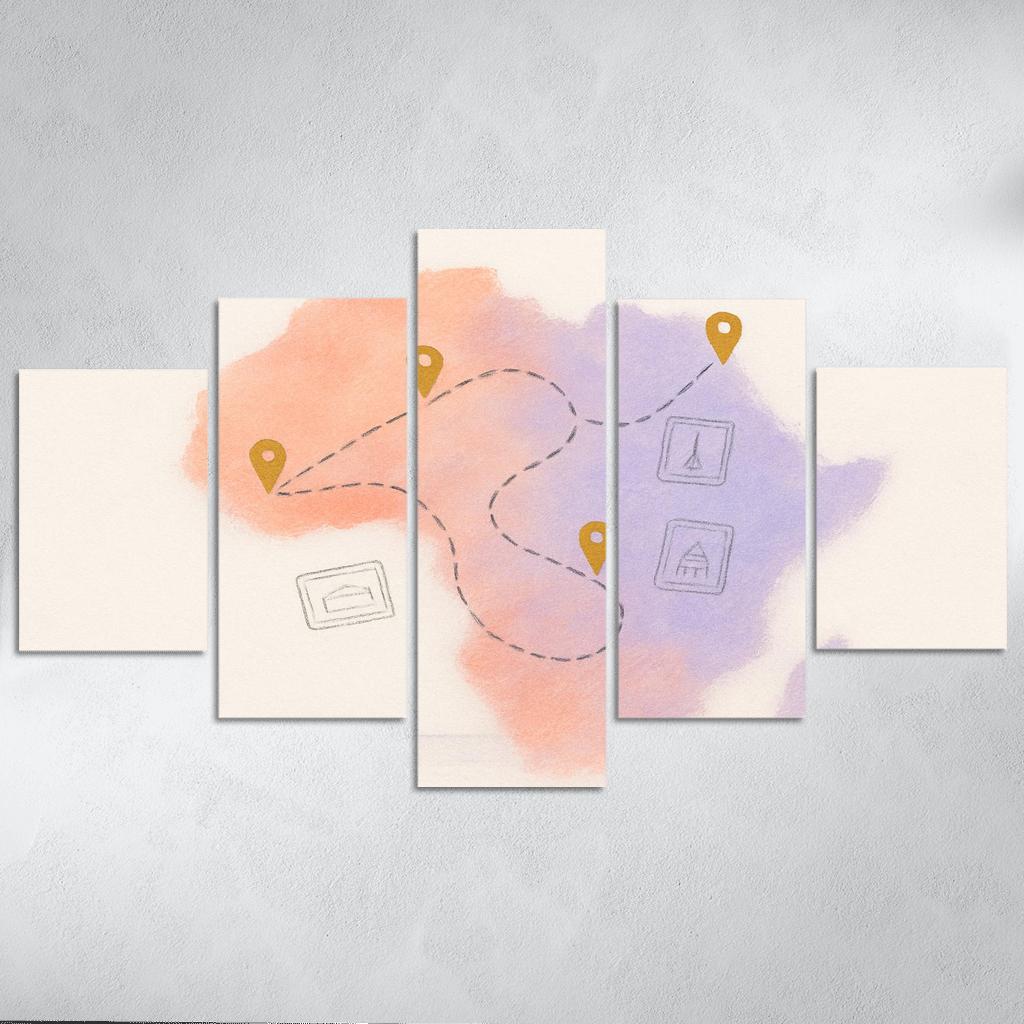 Continental Brushstroke art trends