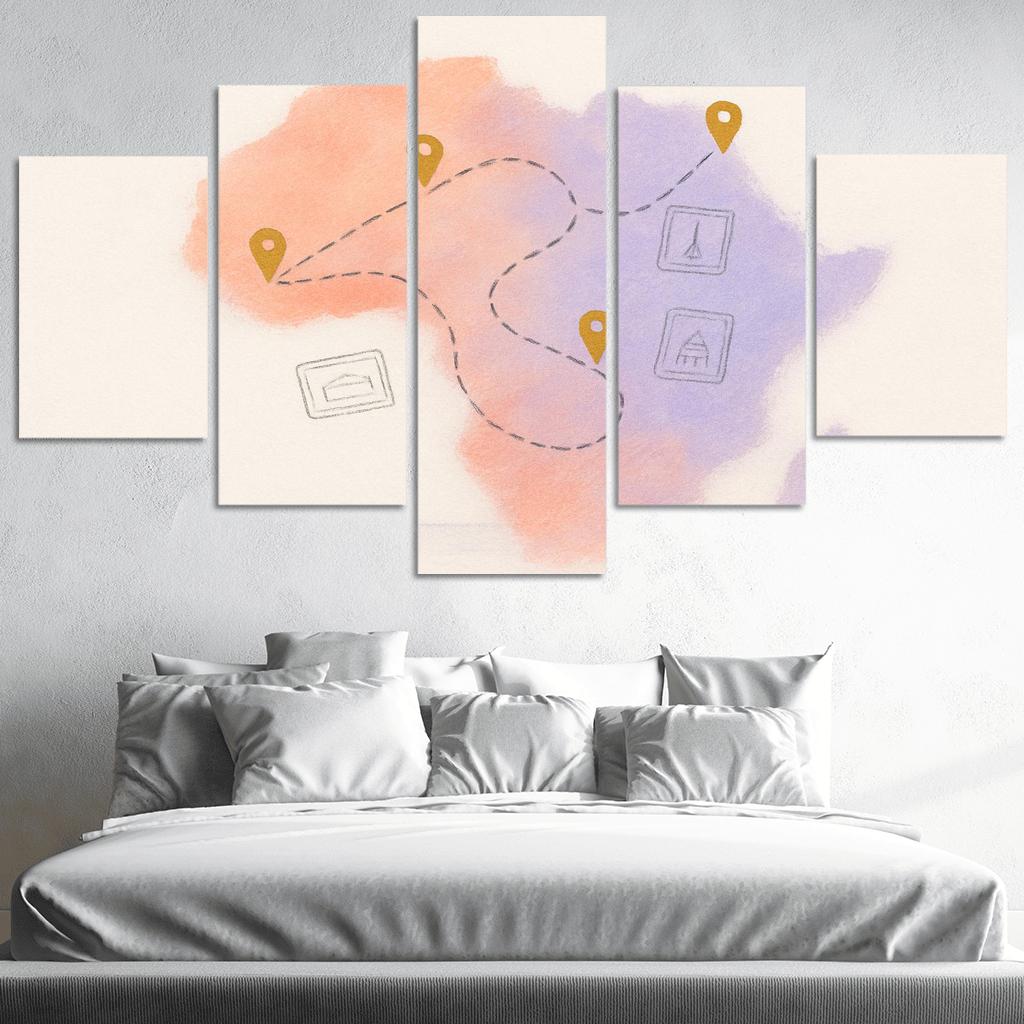 Continental Brushstroke art trends