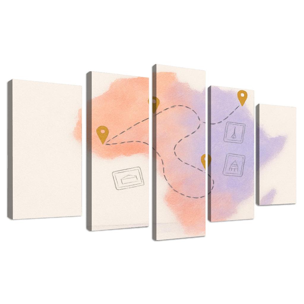 Continental Brushstroke art trends