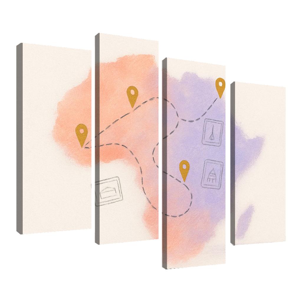 Continental Brushstroke art trends