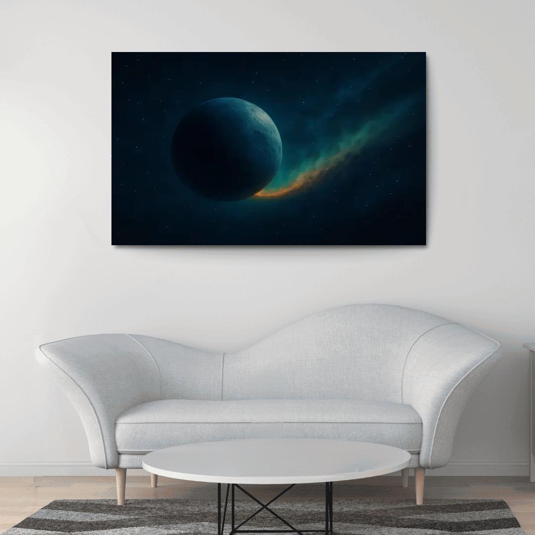 Voyage Of A Rogue Planet Through The Interstellar Medium wall decor