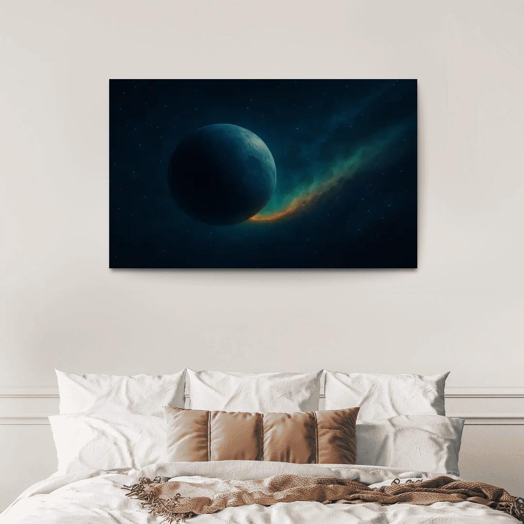 Voyage Of A Rogue Planet Through The Interstellar Medium wall decor