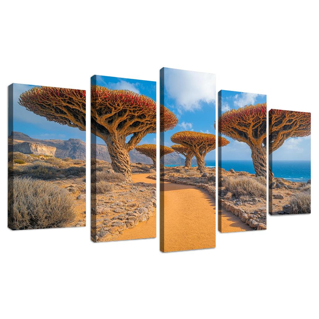 Dragon Blood Tree Forest Socotra home decor