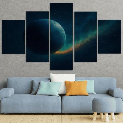 Voyage Of A Rogue Planet Through The Interstellar Medium wall decor