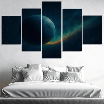 Voyage Of A Rogue Planet Through The Interstellar Medium wall decor