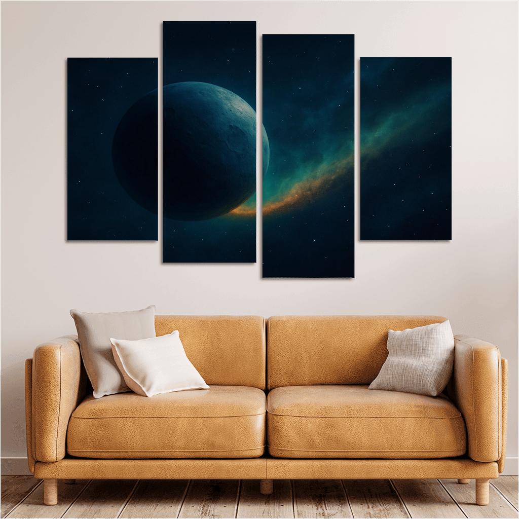 Voyage Of A Rogue Planet Through The Interstellar Medium wall decor