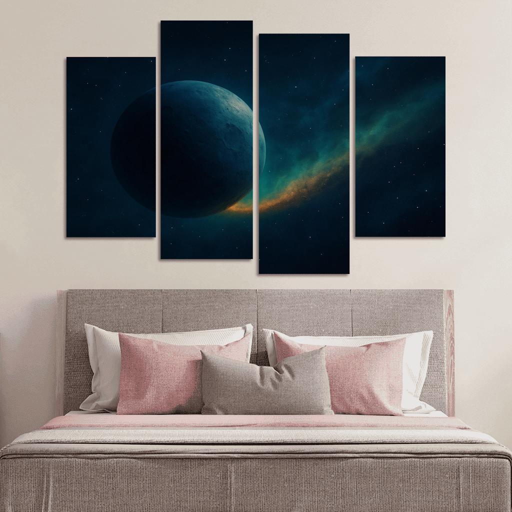 Voyage Of A Rogue Planet Through The Interstellar Medium wall decor
