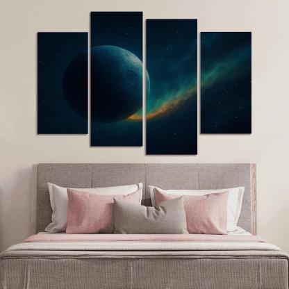 Voyage Of A Rogue Planet Through The Interstellar Medium wall decor